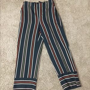 Zara casual striped pants